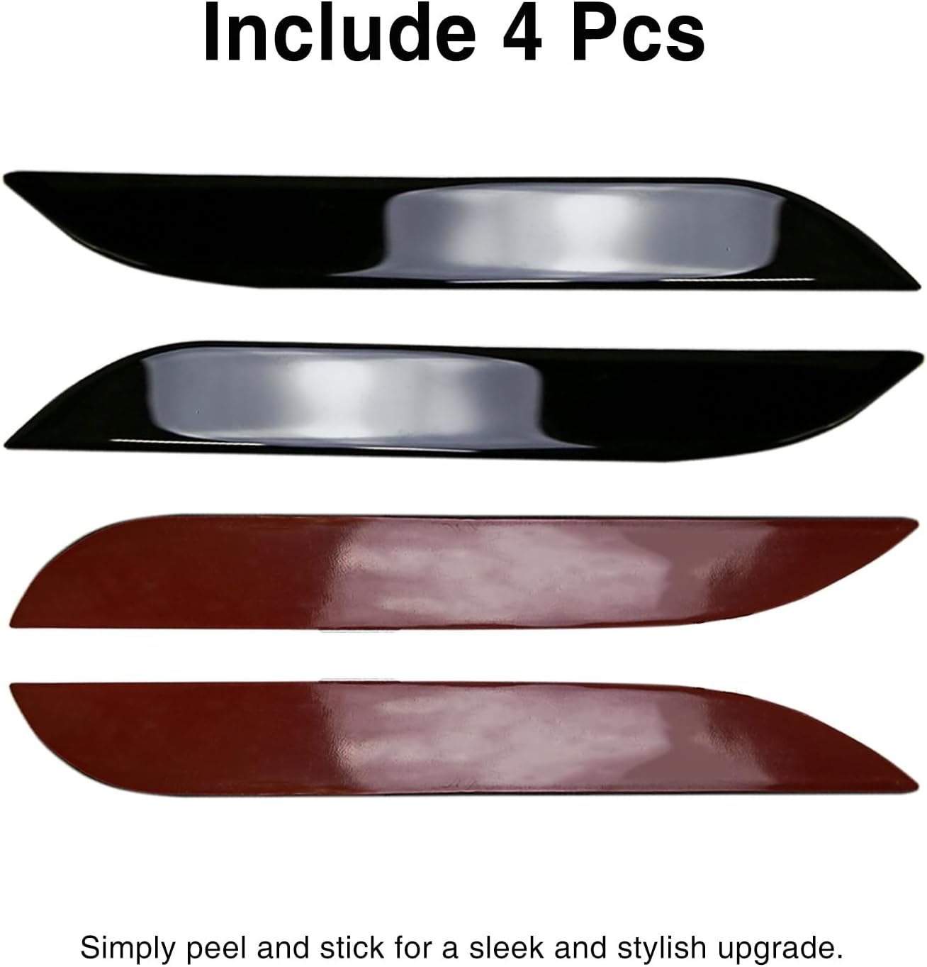 Tesla Model S Door Handle Stickers (2016-2026) – 4PCS Anti-Scratch Anti-Scald Handle