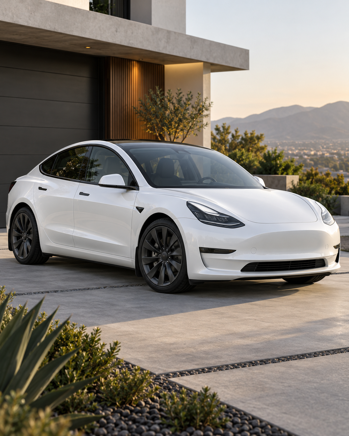 Modern electric vehicle exterior accessories