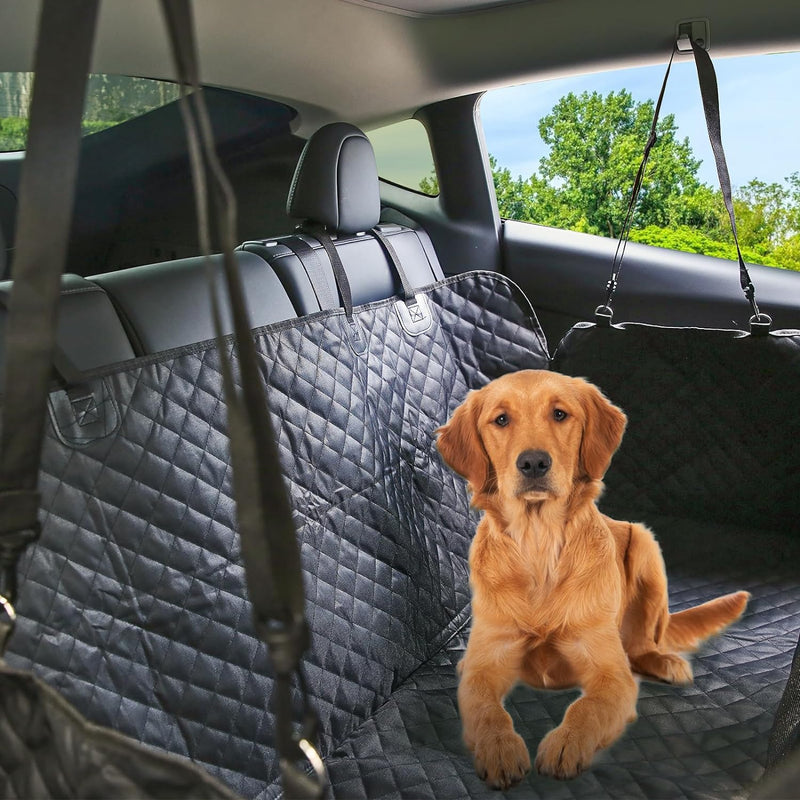 Tesheer Dog Seat Cover 100% Waterproof Back Seat Pet Cover for Interior Accessories