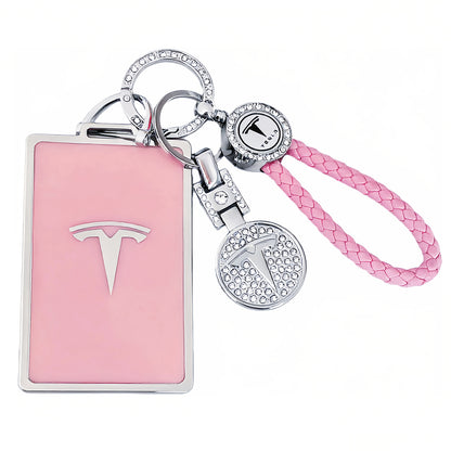 Tesheer Bling Key Card Holder for Tesla Model S/X/3/Y Cybertruck Tesheer