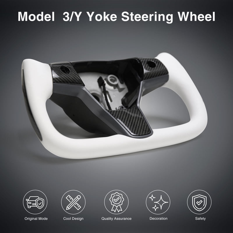 Tesheer Yoke Steering for Tesla Model 3 Model Y (Carbon Fiber)