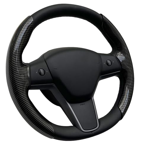 Tesheer Steering Wheel Cover for Tesla 2017-2023 Model 3/Y