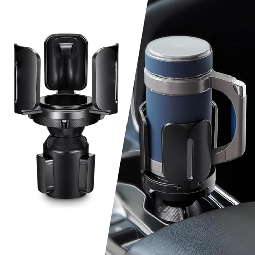 Tesheer Adjustable Car Cup Holder Expander for Car Accessories