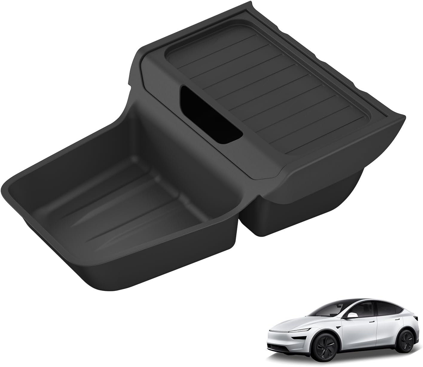 Model Y Juniper Lower Center Console Organizer | TPE Storage Tray