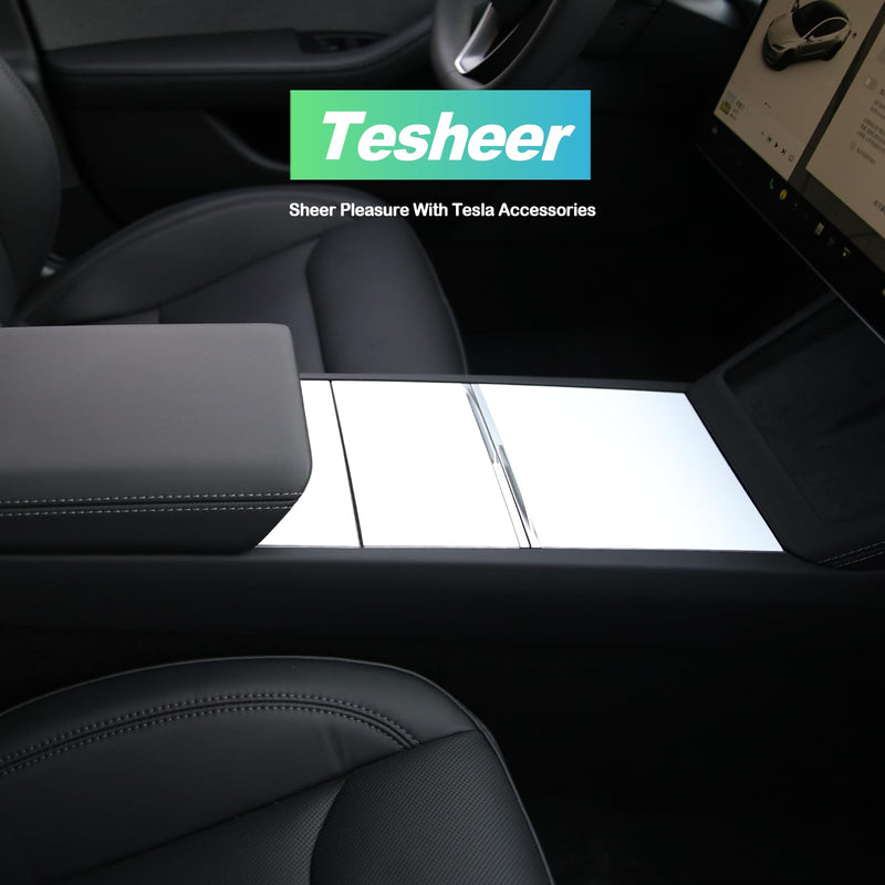 Tesheer PVC Center Console Wrap Kit for 2024 Tesla Model 3 Highland