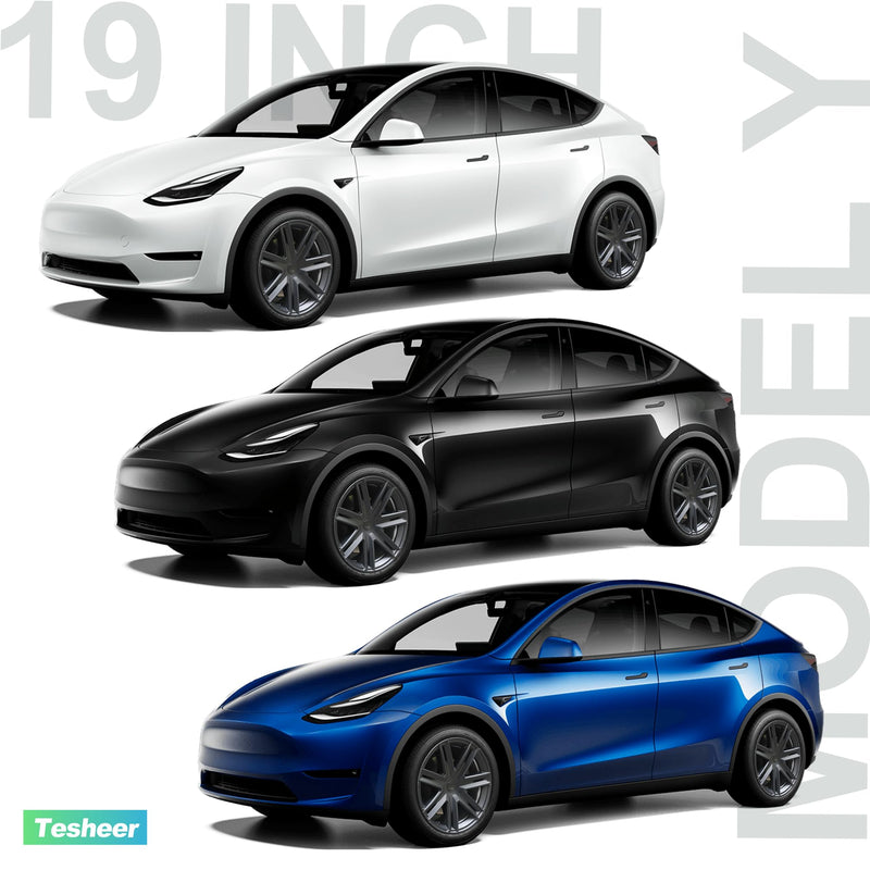 Tesheer 19-Inch Wheel Cover for 2019-2024 Tesla Model Y