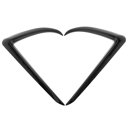 Tesheer ABS Front Fog Light Trim Cover for Tesla Model 3 2017-2023 Tesheer