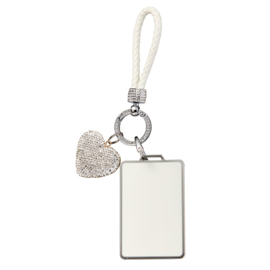 Crystal Heart Bling Tesla Key Card Holder
