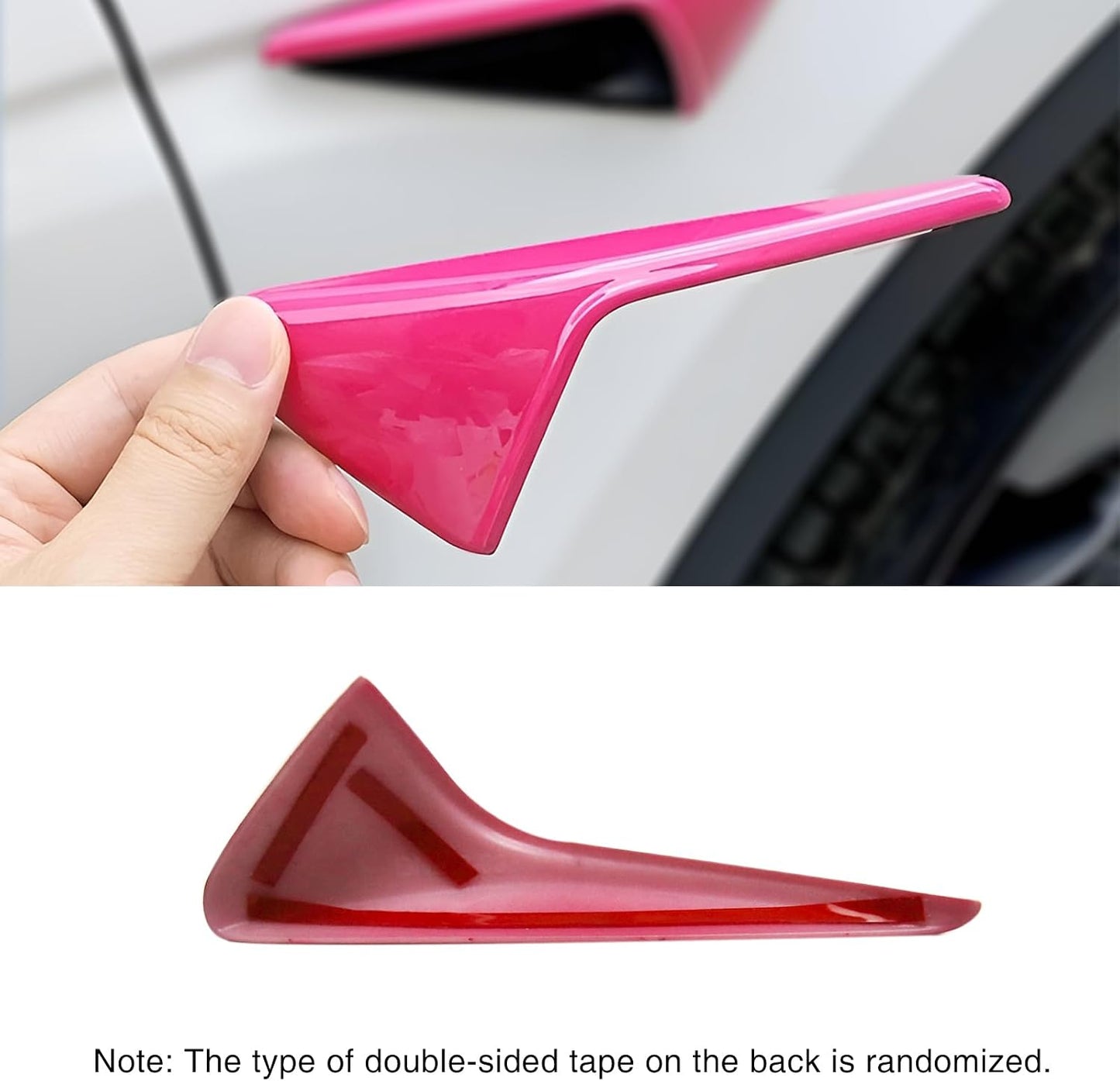 Tesheer Beet Purple HW4 Side Camera Covers for Tesla Model 3/Y 2024–2026 – 2PCS