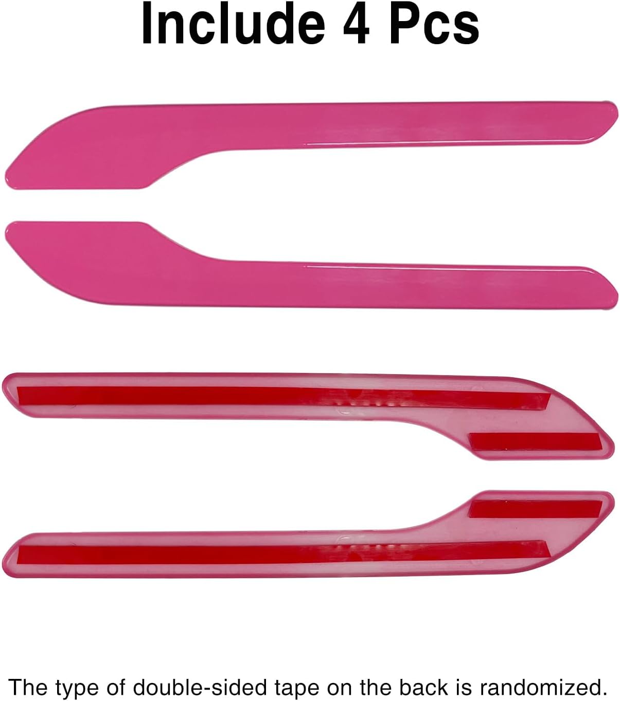 Tesheer Beet Purple Door Handle Covers for Tesla Model 3/Y – ABS, 4PCS