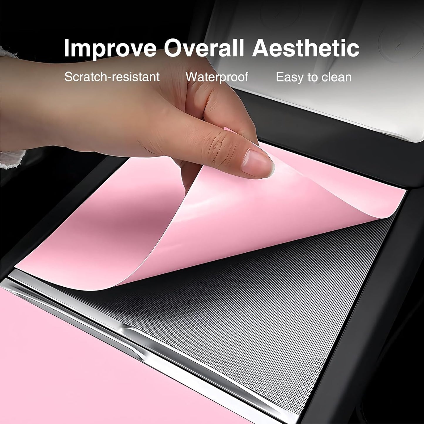 Tesheer PVC Center Console Wrap Kit for Tesla Model 3 Highland