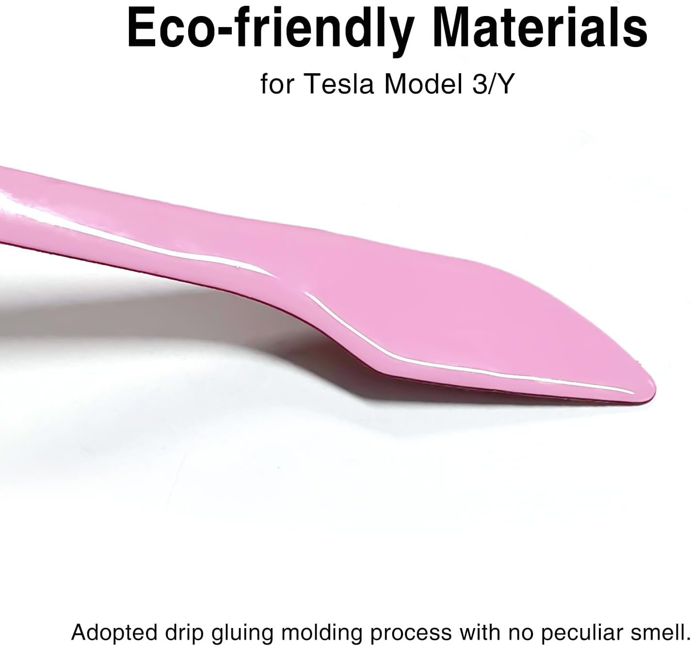 Tesheer Pink Resin Door Handle Covers for Tesla Model 3/Y – 4PCS