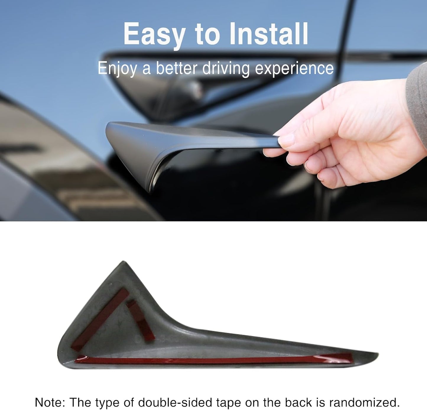 Tesheer HW4 Side Repeater Trim Covers for 2024–2026 Model 3 Highland & 2025–2026 Model Y Juniper – 2PCS