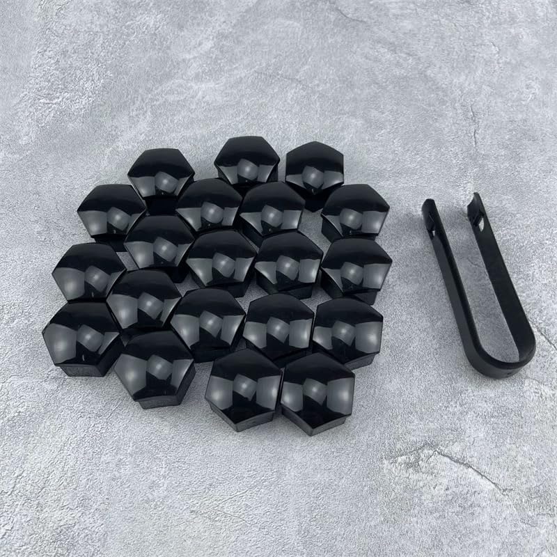 Tesheer 4-PCS Wheel Center Hub Caps with Glossy Metal for Tesla Model 3/Y 18-19″ Wheels