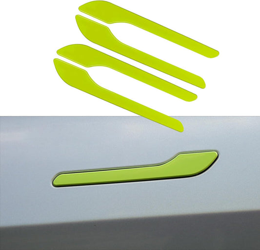 Tesheer Green Door Handle Covers for Tesla Model 3/Y – ABS, 4PCS