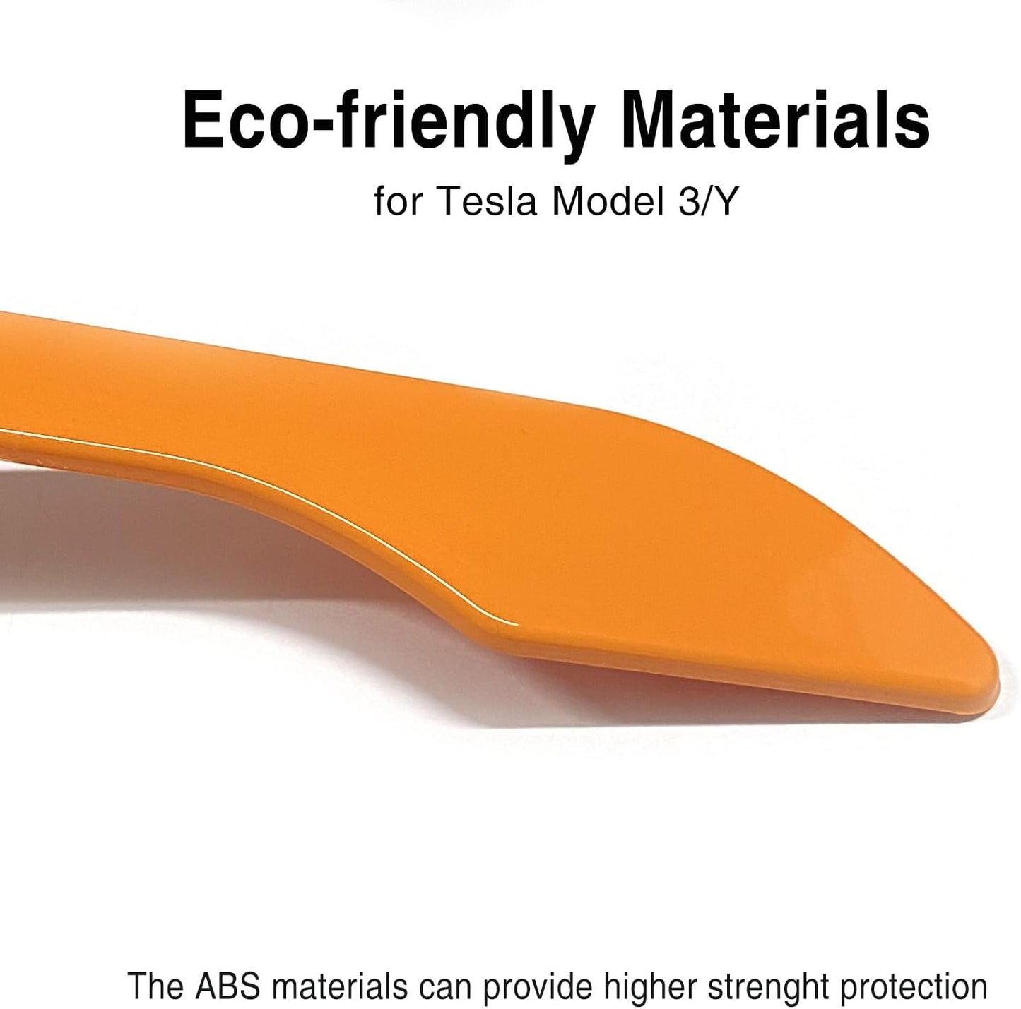 Tesheer Orange Door Handle Covers for Tesla Model 3/Y – ABS, 4PCS