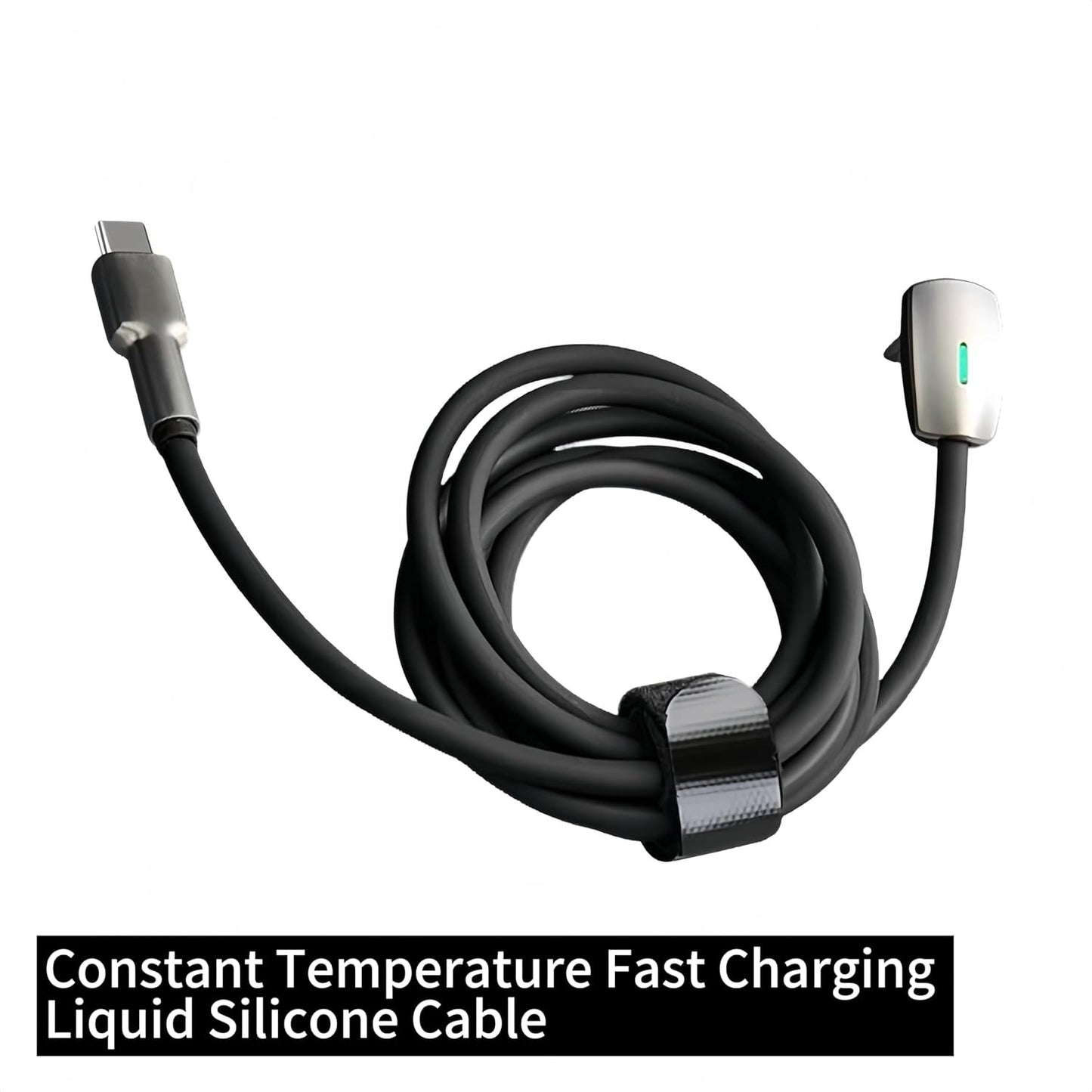 Tesheer 4 ft USB-C to USB-C Car Mount Cable for Tesla Model 3/Y - iPhone 15/Pro/Max & Android