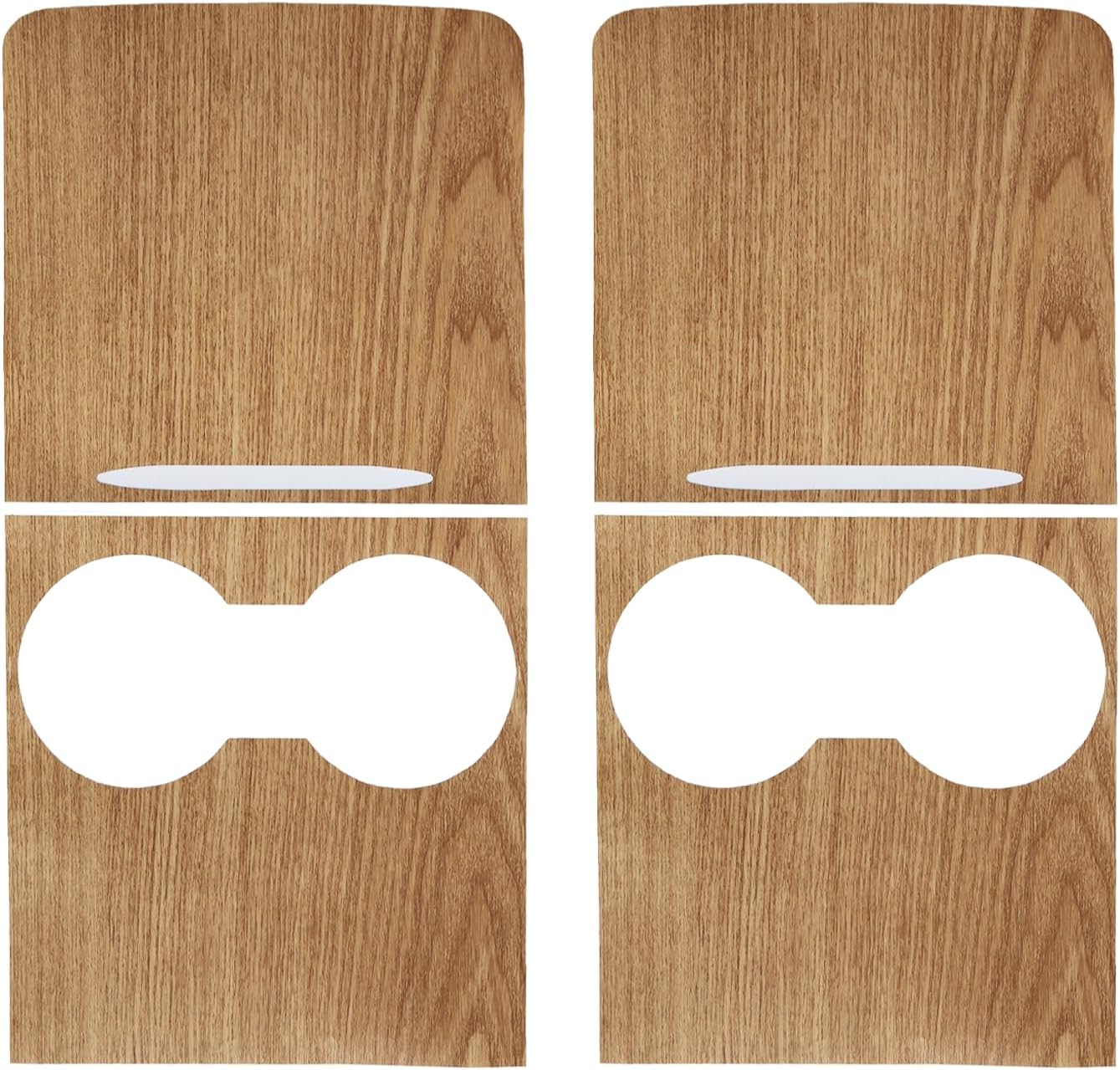 Tesheer Signature Wood-Grain Center Console Wrap Kit for Tesla Model 3